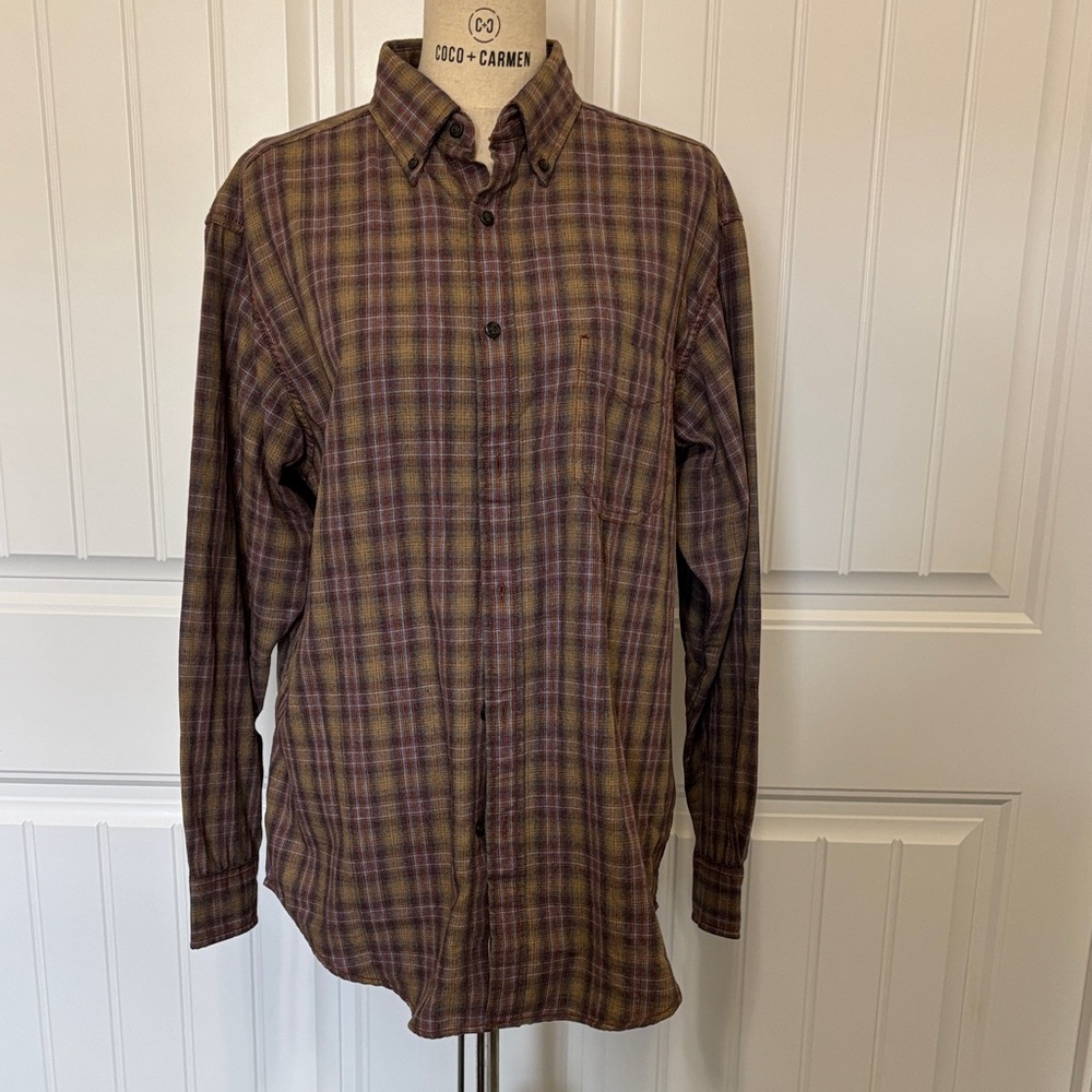 Roundtree & Yorke Plaid Shirt